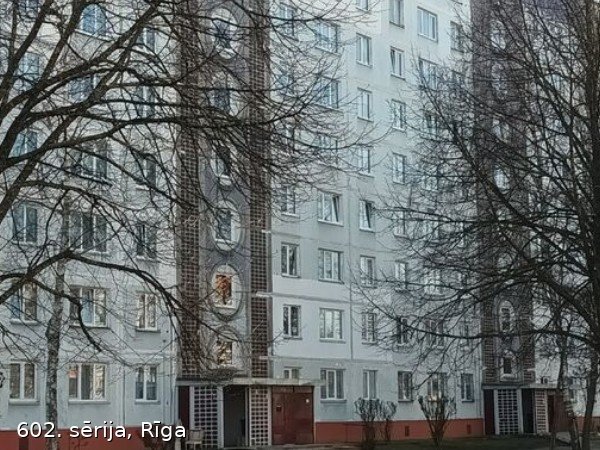 602. sērijas dzīvoklis Rīgā