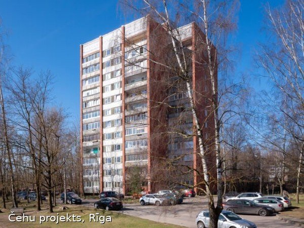 Čehu projekta dzīvoklis Rīgā