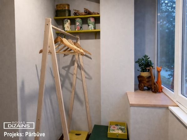 Lodzija 119. sērijā pēc remonta, Rīgā