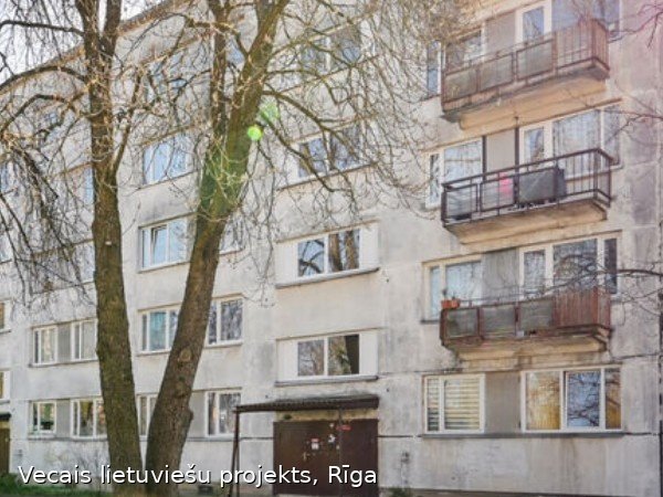 Vecais Lietuviešu projekta dzīvoklis Rīgā