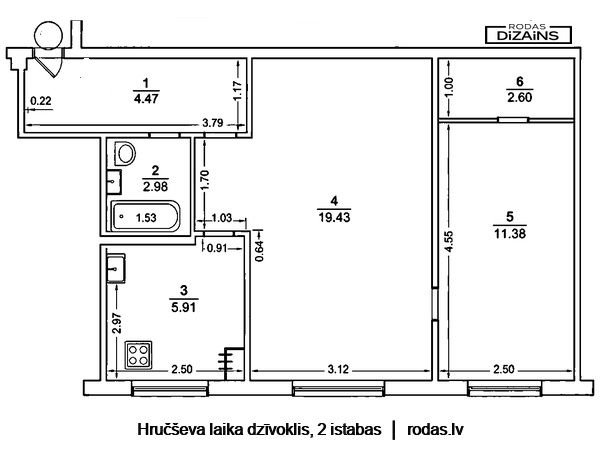hruscova-laika-2-istabu-dzivokla-plans-riga-rodas-B-R-01