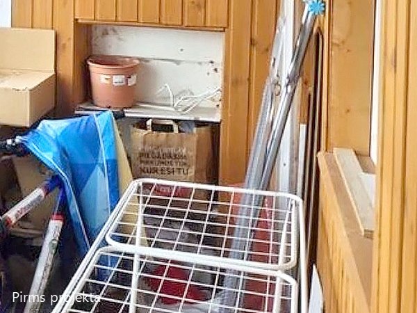 Лоджия до перепланировки в 1-комнатной квартире 119 серии – RODAS DiZAiNS